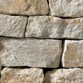 A very light grey stone veneer with very subtle tan accents perfect for any hardscape idea on the exterior or interior of any home or landscape.