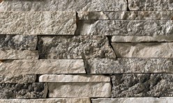 a light to dark grey stone perfect for use in a fireplace or for those looking for that dry-stack look.