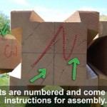 numbered joints make installation hassle-free'