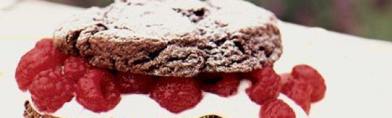 Chocolate Raspberry Shortcakes