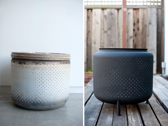 Diy Fire Pit For As Little 0, Washing Machine Drum Fire Pit Legs