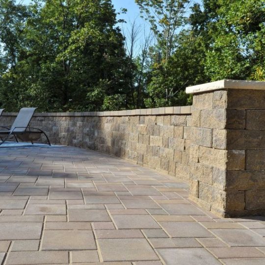 Allan Block Courtyard